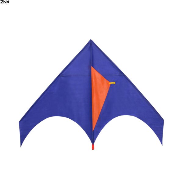 دلتا کایت تک رنگ آبی کاربنی مدل هلال