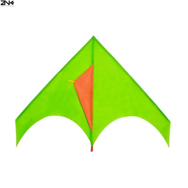 دلتا کایت تک رنگ سبز مدل هلال