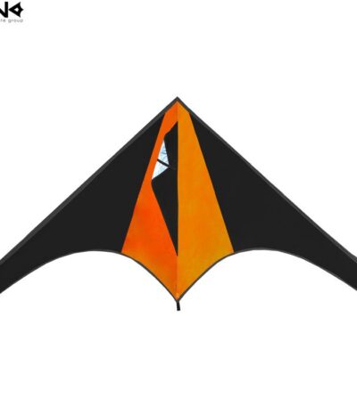 دلتا کایت دو رنگ نارنجی مشکی